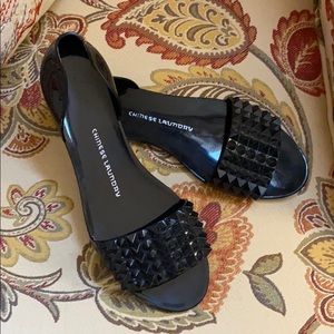 Chinese Laundry jelly peep toes flats